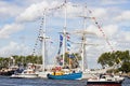 Sail Amsterdam 2010 - The Sail-in Parade Royalty Free Stock Photo