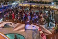 Sail away party on MS Regal Princess Royalty Free Stock Photo