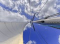 Sails to the wind Royalty Free Stock Photo