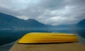 Sail boat in Kotor bay Montenegro Royalty Free Stock Photo