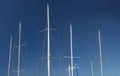 Sail boat mast Royalty Free Stock Photo