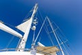 Sail boat mast Royalty Free Stock Photo