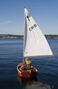 Sail boat on Union Lake