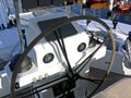 Sail boat wheel Royalty Free Stock Photo