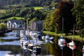 Sail Boats Totnes Devon UK, River Dart