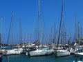 Sail Boats In Harbour In Heraklion Crete Greece