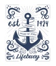 Sail label banner