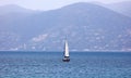 Sail in Monaco French riviera, mediterranean coast, Eze, Saint-Tropez, Cannes and Nice. Blue water and luxury yachts.