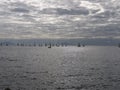 Sail regatta in Naples Royalty Free Stock Photo