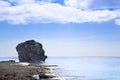 Sail rock in the kenting national park Royalty Free Stock Photo