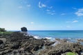 Sail rock in the kenting national park taiwan Royalty Free Stock Photo