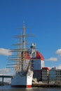 Sail ship in Gothenburg harbor