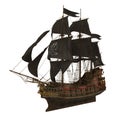 Sail Ship Isolated