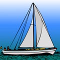 Sailboat Royalty Free Stock Photo