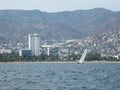 Sailboat in Acapulco Royalty Free Stock Photo