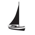 Sailboat, Boat Sailing, logo,