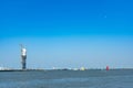 Sailboat competition in the coastal area of Shanghai, China