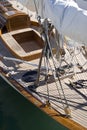 Sailboat details Royalty Free Stock Photo