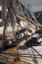 Sailboat details Royalty Free Stock Photo