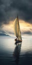 Sailboat in Greece with a Stunning View