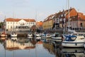 Sailboat Harbor on Bornholm, Denmark Royalty Free Stock Photo