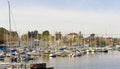 Sailboat harbour Royalty Free Stock Photo