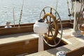 Sailboat helm