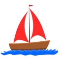 Sailboat - Illustration