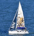 Sailboat on Lake Michigan