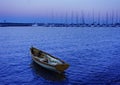 Sailboat in the marina