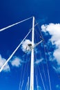 SailBoat Mast Royalty Free Stock Photo