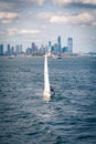 Sailboat in New York City