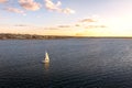 Sailboat at Paranoa Lake - Brasilia, Distrito Federal, Brazil