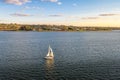 Sailboat at Paranoa Lake - Brasilia, Distrito Federal, Brazil