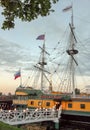 Sailboat in Saint Petersburg, Russia