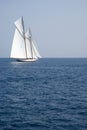 Sailboat on sea