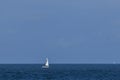 Sailboat at the sea