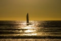 Sailboat Sunset 4 Royalty Free Stock Photo