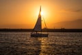 Sailboat at Sunset