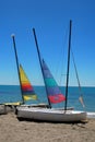 Sailboat on the Tyrrhenian Sea.