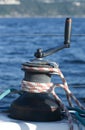 Sailboat winch