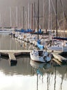 Sailboats in the Bay Royalty Free Stock Photo
