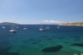 Sailboats in Bodrum Town, Mugla City, Turkey