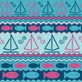 Sailboats and Fish