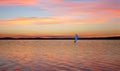 Sailboats floating in the clouds.