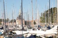 Sailboats Hoorn harbour