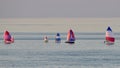 Sailboats on Lake Michigan #1