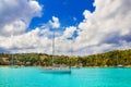 Sailboats at Lakka Bay, Paxos, Greece