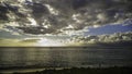 Sailboats on Maui, Hawaii at Sunset Royalty Free Stock Photo