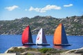 Sailboats Racing Royalty Free Stock Photo